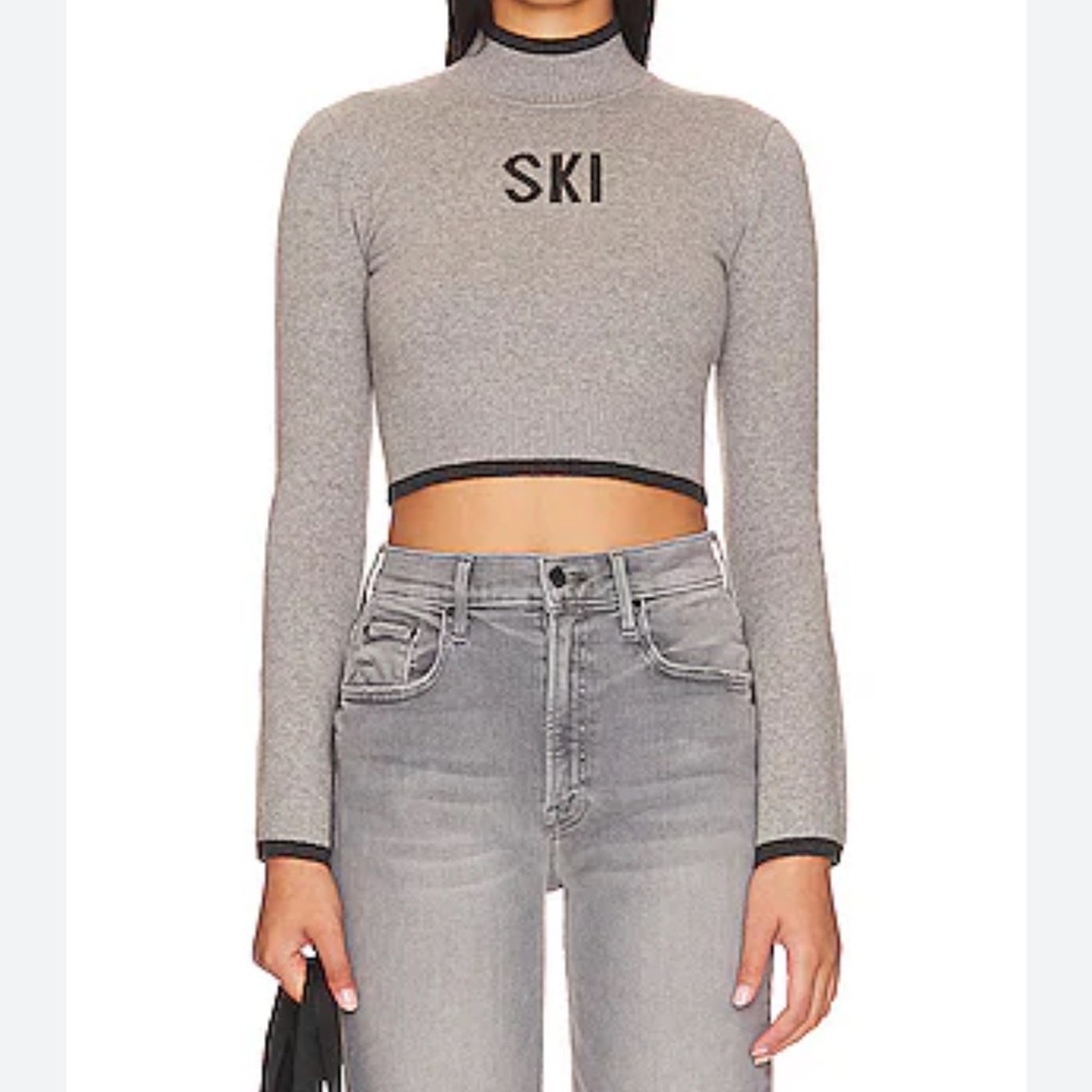 YEAR OF OURS Ski Bell Sleeve Cashmere Sweater